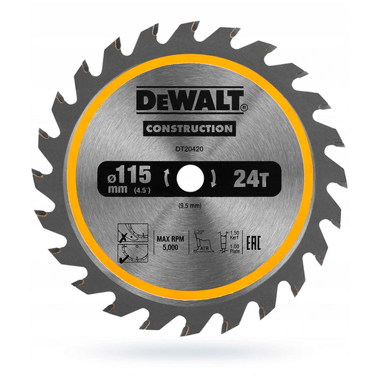 Zdjęcie 6 - Pilarka tarczowa akumulatorowa DeWalt DCS571P2 115mm 18V XR 2x5Ah