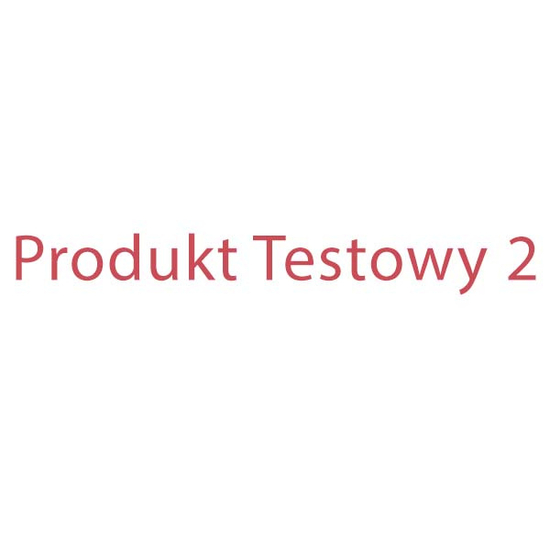 Zdjęcie 1 - PRODUKT TESTOWY 1 - nie do sprzedaży