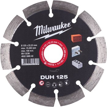 Tarcza diamentowa DUH 125 x 22,2 mm 4932399540 Milwaukee