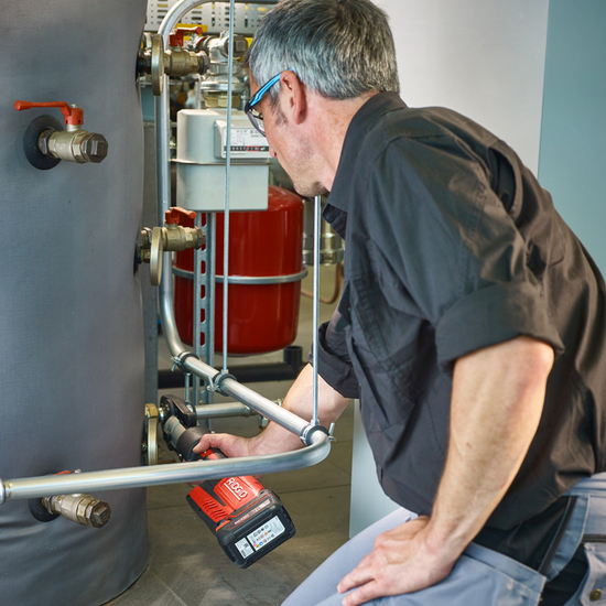 Zdjęcie 11 - Zaciskarka do rur Ridgid RP 351-B + V15-V22-V28