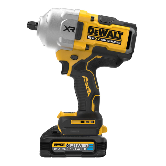 Zdjęcie 5 - Klucz udarowy akumulatorowy DeWalt DCF961H2G ½” 1626Nm 18V Powerstack 2x5Ah