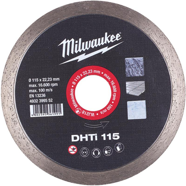 Zdjęcie 1 - Tarcza diamentowa DHTi 115 x 22,2 mm 4932399552 Milwaukee