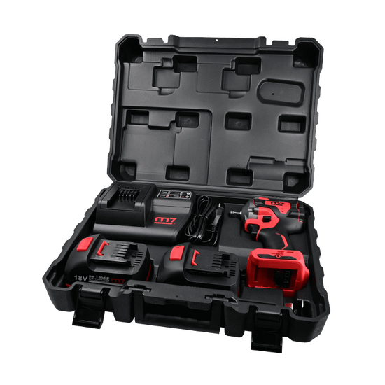 Zdjęcie 2 - Kompaktowy klucz udarowy akumulatorowy 1/2" 900Nm 18V Mighty Seven [DW-404A]