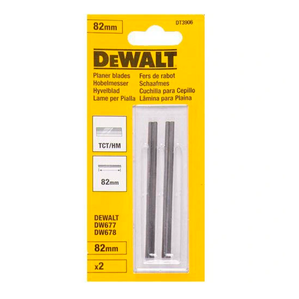 Zdjęcie 1 - Noże do struga z węglików 82mm DeWalt DT3906