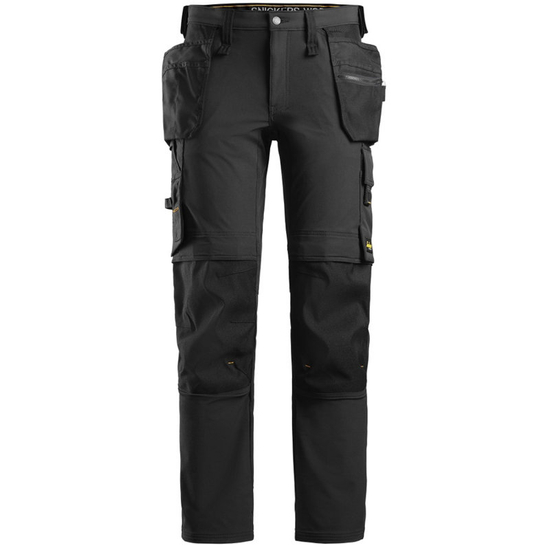 Zdjęcie 1 - 6271 Spodnie Full Stretch z workami kieszeniowymi Snickers Workwear czarne