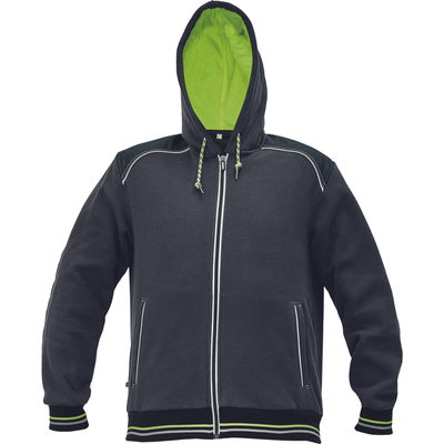 KNOXFIELD bluza z kapturem (kolor antracytowy-żółty) Cerva 03060052A1
