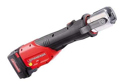 Zdjęcie 3 - Rothenberger ROMAX 4000 Zaciskarka do rur w walizce Rocase / 18 V 4.0 Ah + WALTER STACJA ZASILANIA