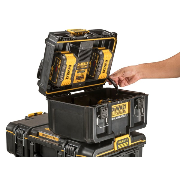 Zdjęcie 7 - Ładowarka w walizce TOUGHSYSTEM 12x5Ah DeWalt DWST83471P12