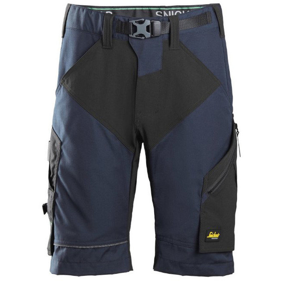 Zdjęcie 1 - 6914 Spodnie Krótkie FlexiWork+ kolor granatowo - czarny Snickers Workwear