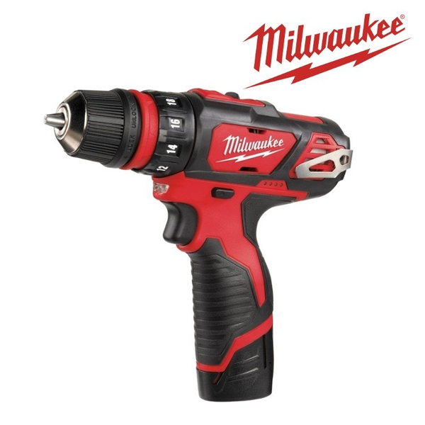 Zdjęcie 4 - Wiertarko-wkrętarka akumulatorowa Milwaukee M12 BDDXKIT-202C 32Nm 12V 2x2Ah 4933447836