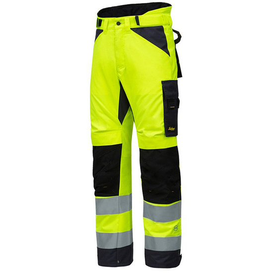 Zdjęcie 1 - 6639 Spodnie Odblaskowe Ocieplane AllroundWork+, 37.5® (kolor żółty); EN 20471/2 Snickers Workwear