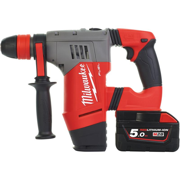 Zdjęcie 1 - Młotowiertarka akumulatorowa Milwaukee M28 CHPX-502X SDS-Plus 4.1J 28V 2x5Ah 4933451025