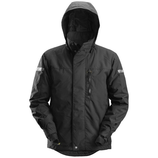 Zdjęcie 1 - 1102 Kurtka ocieplana AllroundWork, 37.5® z kapturem kolor czarny Snickers Workwear