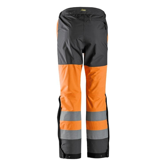 Zdjęcie 2 - 6530 Spodnie Przeciwdeszczowe Odblaskowe Shell, EN 20471/2 (kolor pomarańczowy odblaskowy) Snickers Workwear