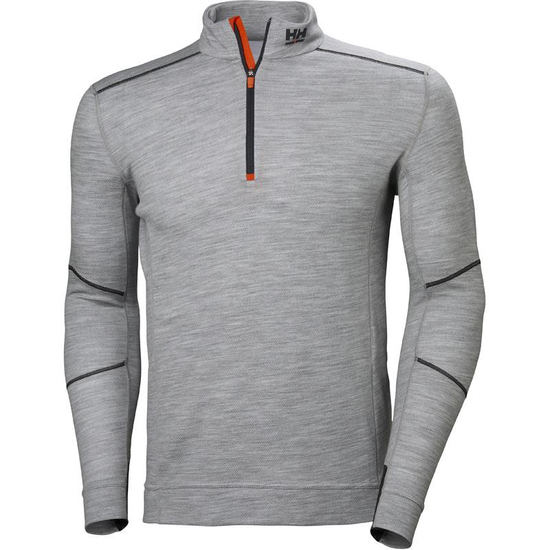 Zdjęcie 1 - Koszulka termoaktywna Helly Hansen 75107_930 HH LIFA Merino kolor szary