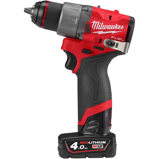 Zdjęcie 2 - Wiertarko-wkrętarka akumulatorowa Milwaukee M12 FDD2-402X 45Nm 12V 2x4Ah 4933479874