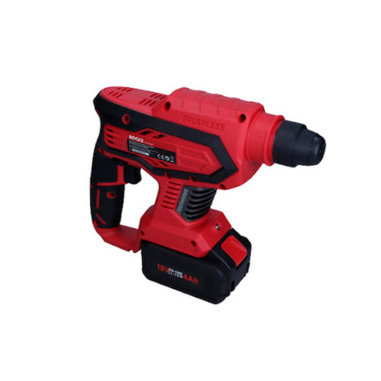 Zdjęcie 2 - Młotowiertarka akumulatorowa Rooks OK-03.4009 SDS-Plus 2.2J 18V 1x4Ah