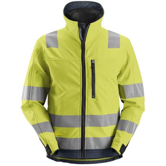 Zdjęcie 1 - 1230 Kurtka Odblaskowa Soft Shell AllroundWork (klasa 3.) Snickers Workwear