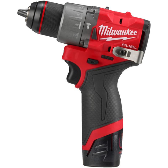 Zdjęcie 2 - Wiertarko-wkrętarka udarowa akumulatorowa Milwaukee M12 FPD2-202X 37Nm 12V 2x2Ah 4933479868