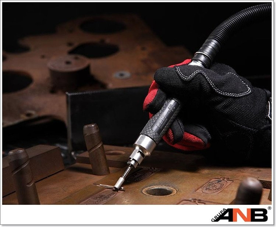 Zdjęcie 3 - Micro szlifierka pneumatyczna trzpieniowa (uchwyt 3 mm) 60000 obr./min. Mighty Seven QA-441