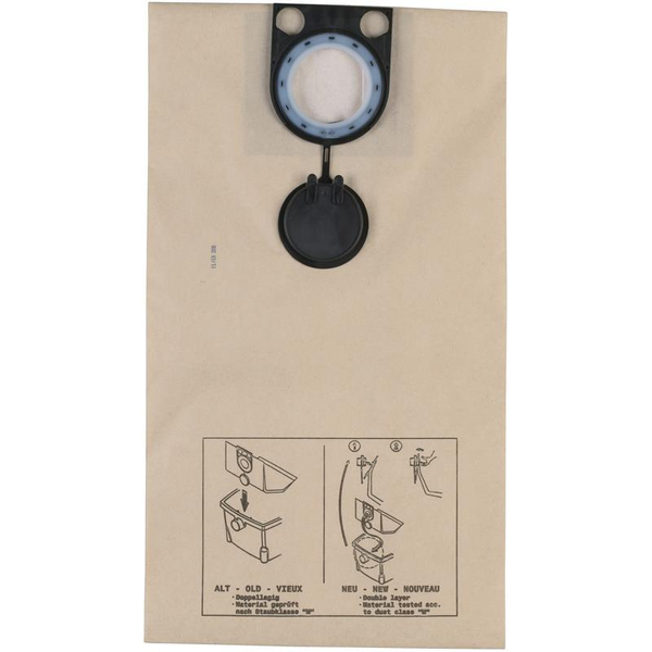 Zdjęcie 1 - WORKI PAPIEROWE 25 L RSE 1400HD- 5 SZT 4932373852 Milwaukee