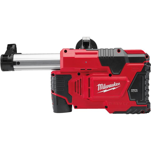 Zdjęcie 1 - Odsysacz pyłu do młotów Milwaukee M12 DE-201X 12V 1x2Ah 4933443003