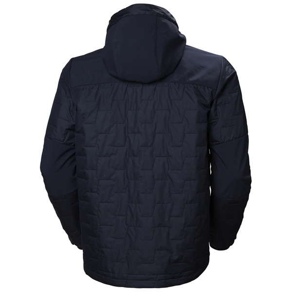 Zdjęcie 2 - Kurtka Helly Hansen 73230_590 KENSINGTON HOODED LIFALOFT JACKET kolor granatowy