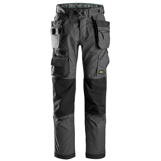 Zdjęcie 1 - 6923 Spodnie Kevlar® FlexiWork+ (kolor stalowo-czarny) Snickers Workwear