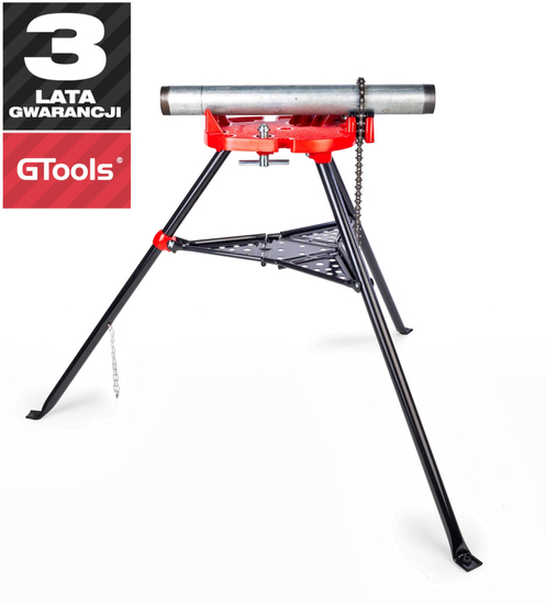 Zdjęcie 1 - Imadło łańcuchowe do rur na trójnogu 1/8-6'' GT6