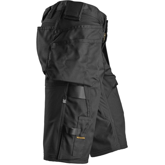 Zdjęcie 4 - Spodnie Krótkie Stretch AllriundWork z workami kieszeniowymi - damskie Snickers Workwear 61470404