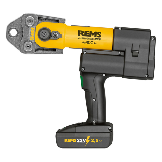 Zdjęcie 2 - REMS zaciskarka prasa Akku-Press 22V ACC Basic-Pack 576011 L-BOXX + TH16, TH20, TH25