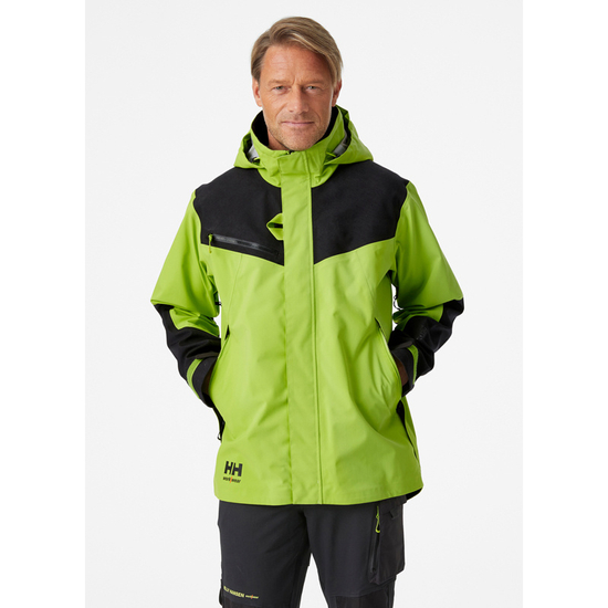 Zdjęcie 3 - Kurtka Helly Hansen 71161_439 MAGNI SHELL JACKET kolor limonkowy