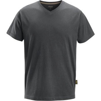 T-shirt z dekoltem w serek Snickers Workwear 25125800