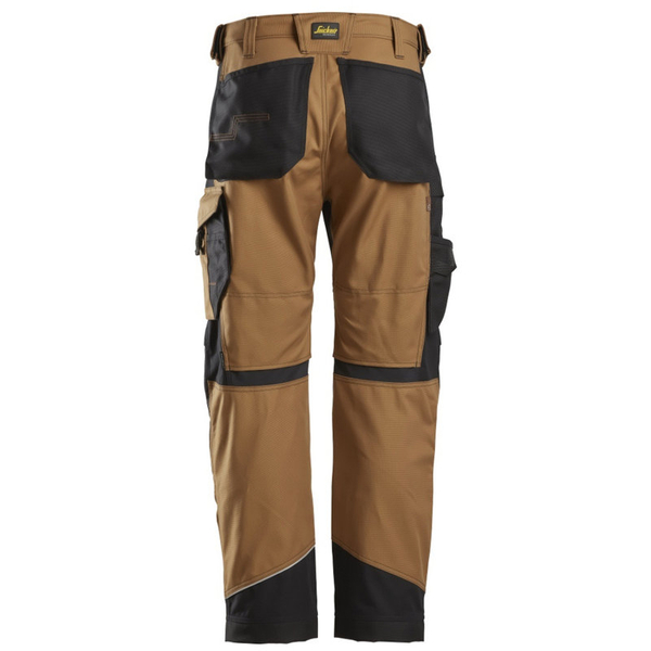 Zdjęcie 4 - 6314 Spodnie RuffWork Canvas+ Snickers Workwear brązowe