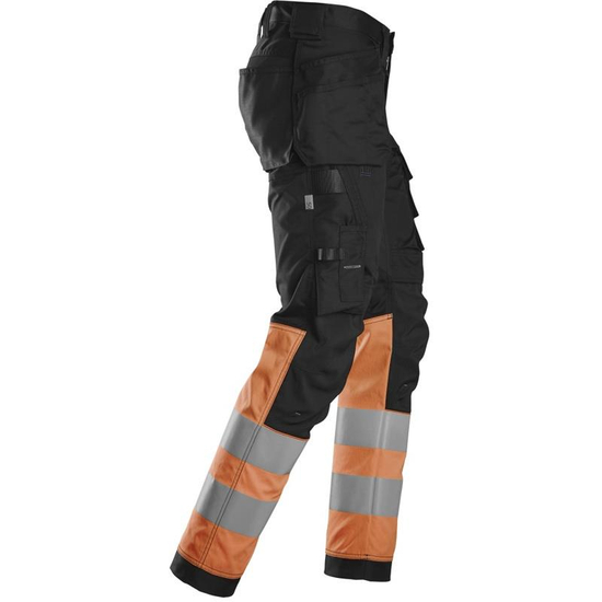 Zdjęcie 4 - Spodnie Odblaskowe Stretch z workami kieszeniowymi, EN 20471/1 Snickers Workwear 62340455