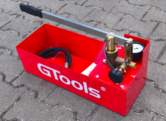 Zdjęcie 15 - G-PUMP Ręczna pompa testująca kontrolna do prób ciśnieniowych 60 bar + Zgrzewarka do rur 20-63