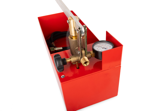 Zdjęcie 5 - G-PUMP Ręczna pompa testująca kontrolna do prób ciśnieniowych 60 bar + Zgrzewarka do rur 20-63