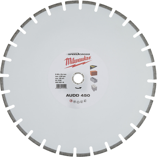 Zdjęcie 1 - Tarcza diamentowa Speedcross AUDD 450mm Milwaukee 4932492145