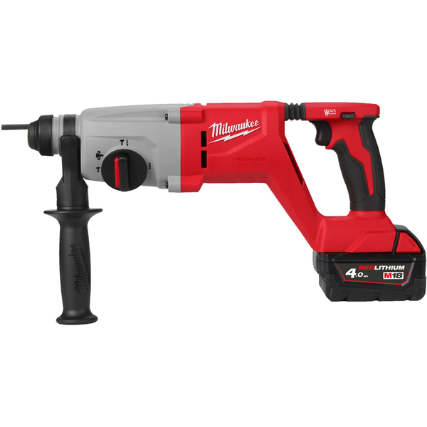 Zdjęcie 1 - Młotowiertarka akumulatorowa Milwaukee M18 BLHACD26-402X SDS-Plus 2.6J 18V 2x4Ah 4933492480