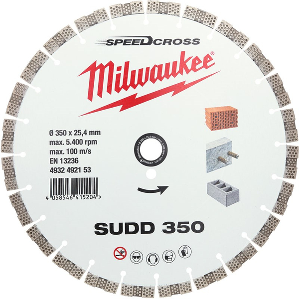 Zdjęcie 1 - Tarcza Speedcross SUDD 350mm Milwaukee 4932492153