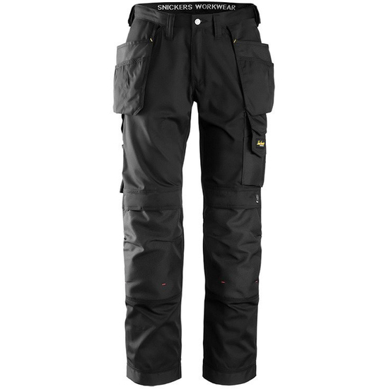 Zdjęcie 1 - 3211 Spodnie CoolTwill z workami kieszeniowymi (kolor: czarny) Snickers Workwear