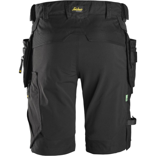 Zdjęcie 2 - Spodnie Krótkie FlexiWork z odpinanymi workami kieszeniowymi  Snickers Workwear 61720404