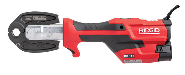 Zdjęcie 1 - Zaciskarka Ridgid RP 115 micro-Press szczęki M15-18-22 akumulator 2.5 Ah ładowarka