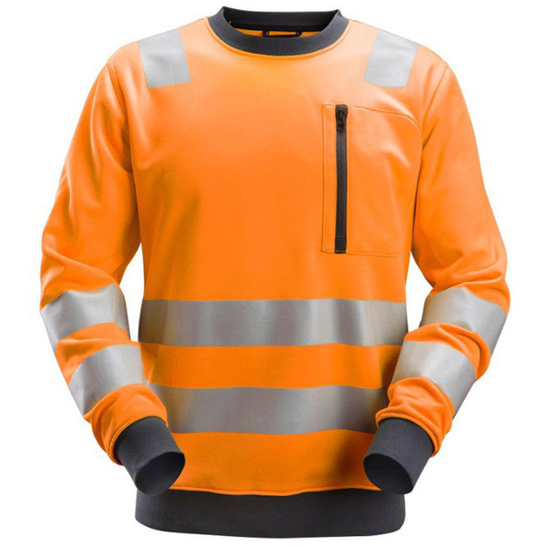 Zdjęcie 1 - 8037 Bluza Odblaskowa AllroundWork, EN 20471/2/3 Snickers Workwear pomarańczowa