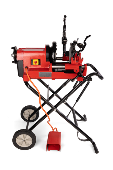 Zdjęcie 2 - Zestaw do gwintowania i rowkowania do 2" Gwinciarka do rur 2 '' GTronic 2 + rowkarka Gtools 2 - 6"  + 4 x olej mineralny Rothenberger Ronol + radełkownica 