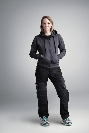 Zdjęcie 3 - 2806 Bluza z kapturem - damska (kolor: biały) Snickers Workwear