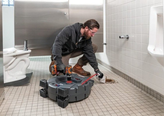 Zdjęcie 12 - Maszyna do dokładnego czyszczenia odpływów K9-204+ FlexShaft RIDGID + Przewód DeadCore