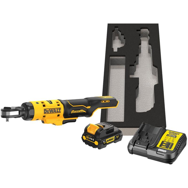 Zdjęcie 1 - Grzechotka akumulatorowa DeWalt DCF504L1G ¼” 54Nm 12V XR 1x3Ah