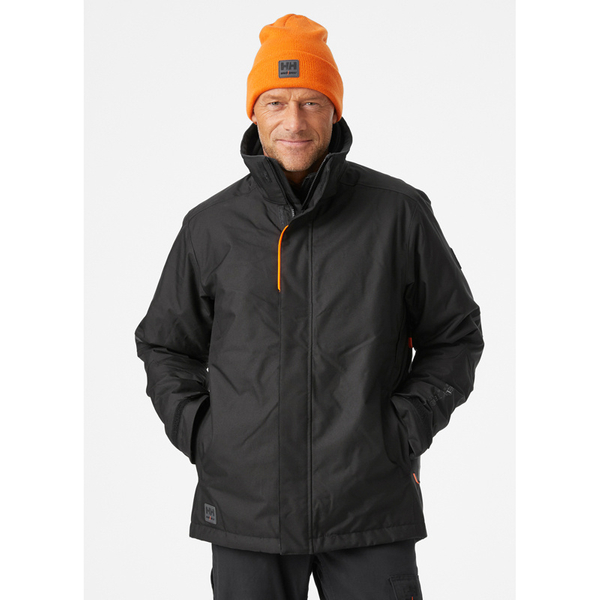 Zdjęcie 3 - Kurtka zimowa Helly Hansen 71345_990 KENSINGTON WINTER JACKET kolor czarny