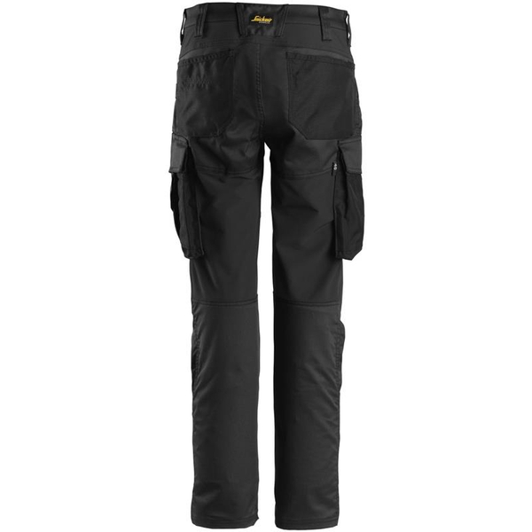 Zdjęcie 2 - Spodnie Stretch AllroundWork bez kieszeni nakolannikowych - damskie Snickers Workwear 67030404